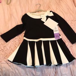 Black and white 4T dress